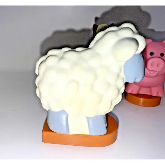 Vintage Milton Bradley Farm Families Replacement Animals ONLY Parts - Picture 4 of 6